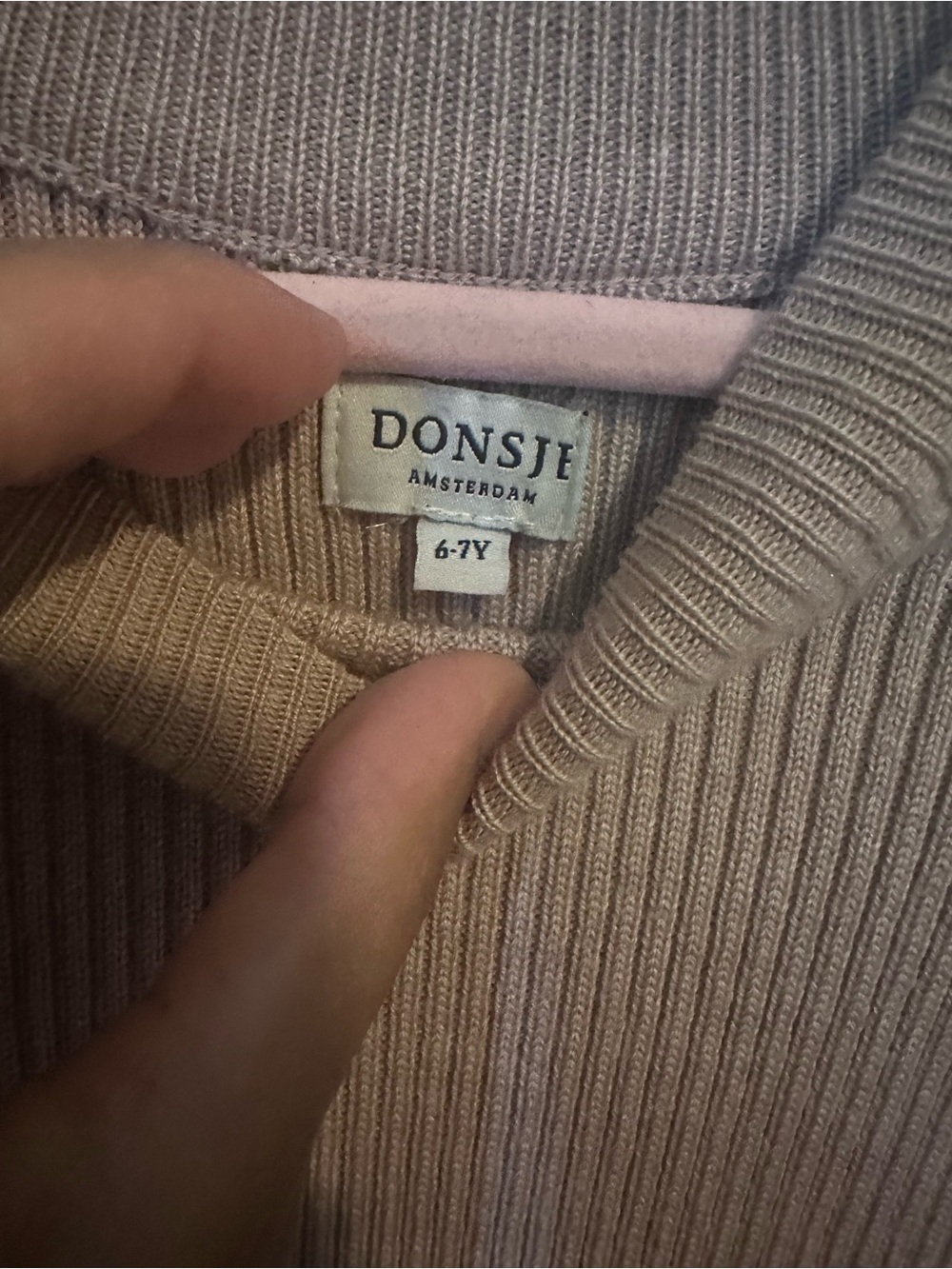 Donsje Amsterdam Girls Ribbed Tulle Dress